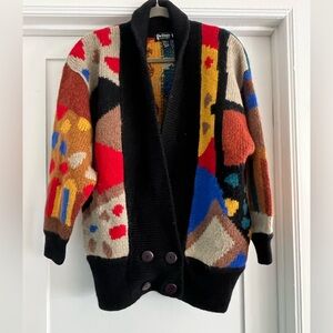 Vintage women’s cardigan le chois 80’s